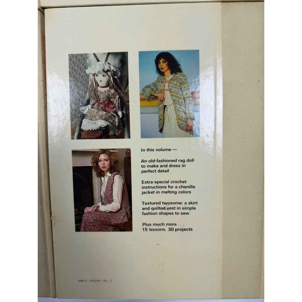 Stitch by Stitch Torstar Books Library Sewing Knitting Crochet Vol 1 3 4 5 1980s